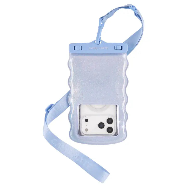 Case-Mate Mist Twinkle Wavy Waterproof Floating Phone Pouch