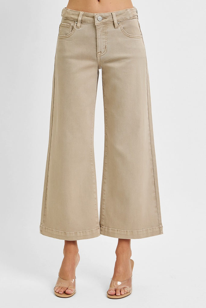 Risen TC Mid Rise Crop Jean