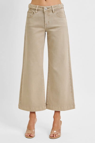 Risen TC Mid Rise Crop Jean