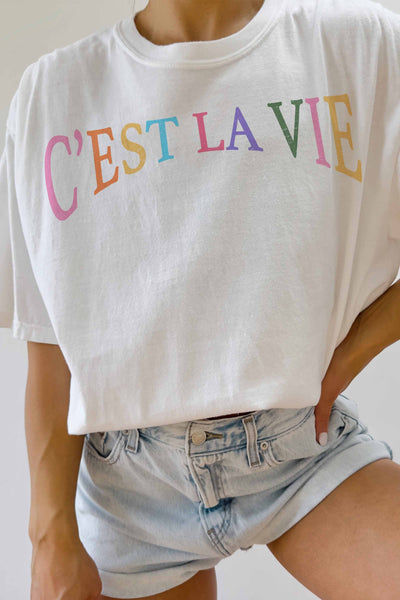 C'est La Vie Graphic Tee