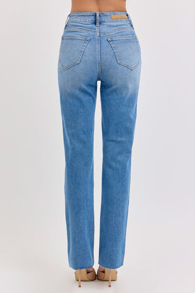 Cello High Rise Full Length Straight Jean