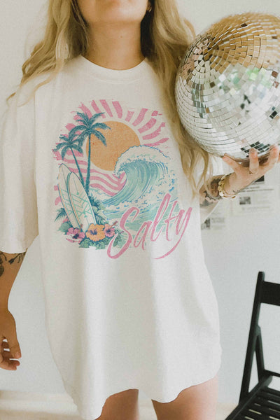 Summer Salty Beach Graphic Tee