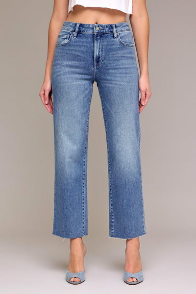 Hidden Clean High Rise Straight Jean