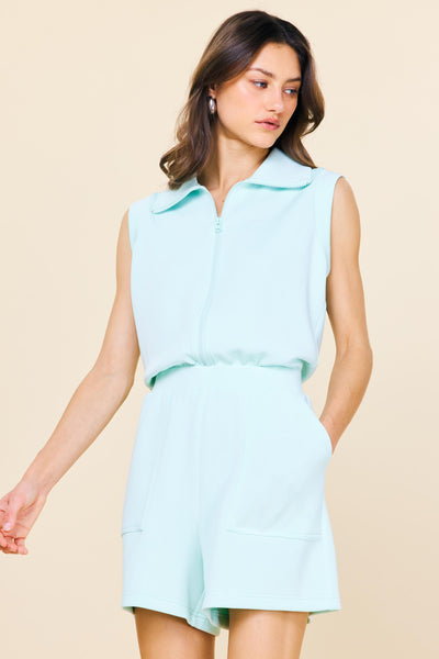 Sleeveless Soft Modal Romper