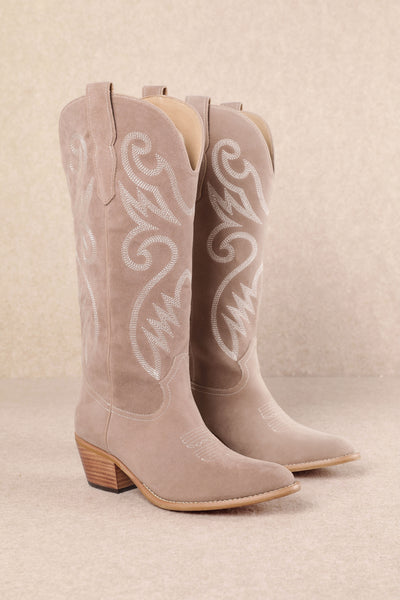 Mi.iM Nia Embroidered Western Boot