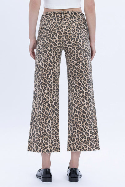 Vervet HR Crop Wide Leg Jeans
