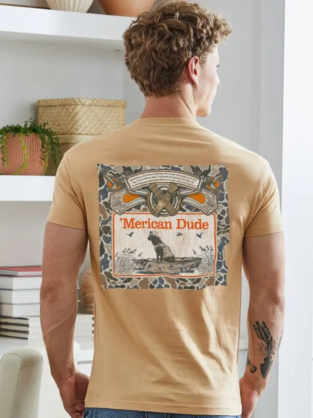 Men's Hunting Dog Short Sleeve Tee