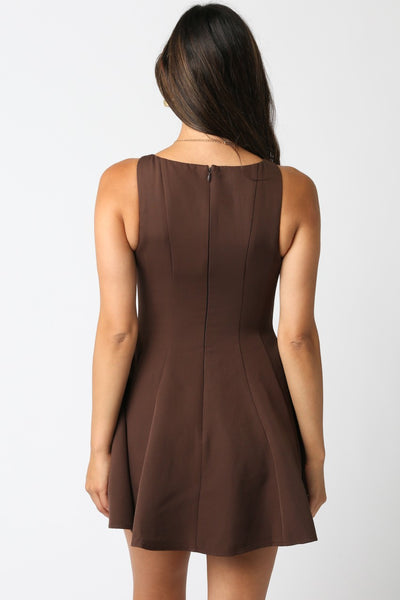 A-Line Flare Mini Dress