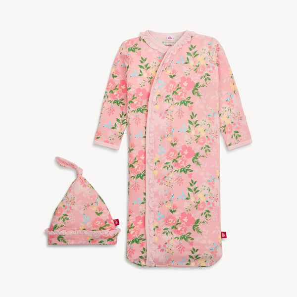 Magnetic Gown & Hat Set wl Ruffle