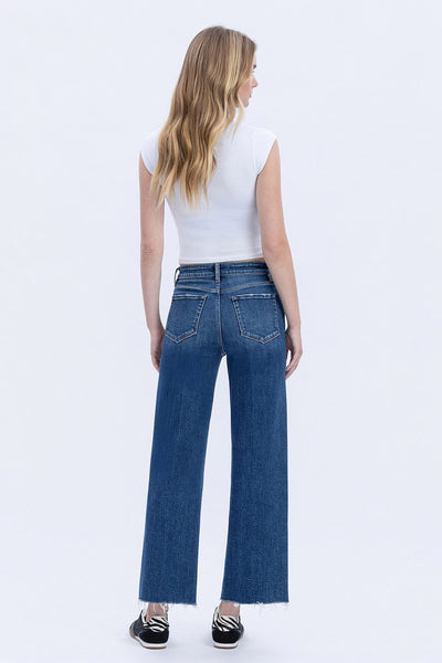 Vervet HR Trouser Press Wide Leg Jeans