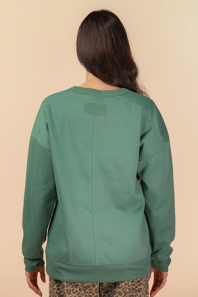 Oversized Casual Solid Knit Top