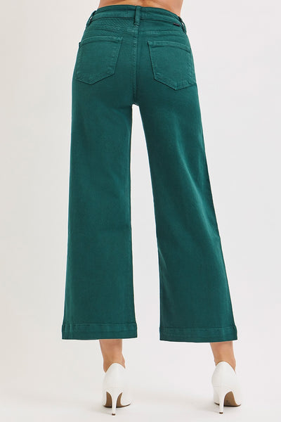 Risen TC High Rise Crop Wide Pants