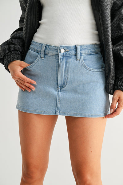 JBD Denim Mini Skort
