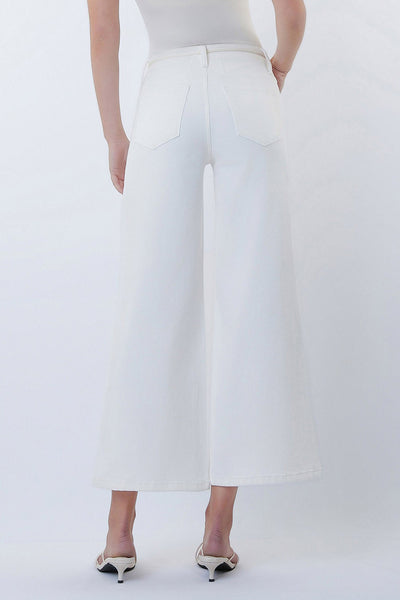 Vervet HR Drawstring Waist Wide Leg Jeans