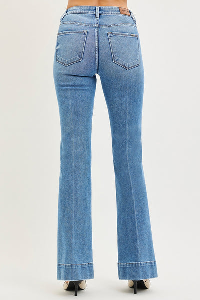 Risen TC Mid Rise Flare Jeans