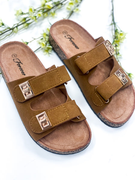 Isla Double Strap Slide Sandal