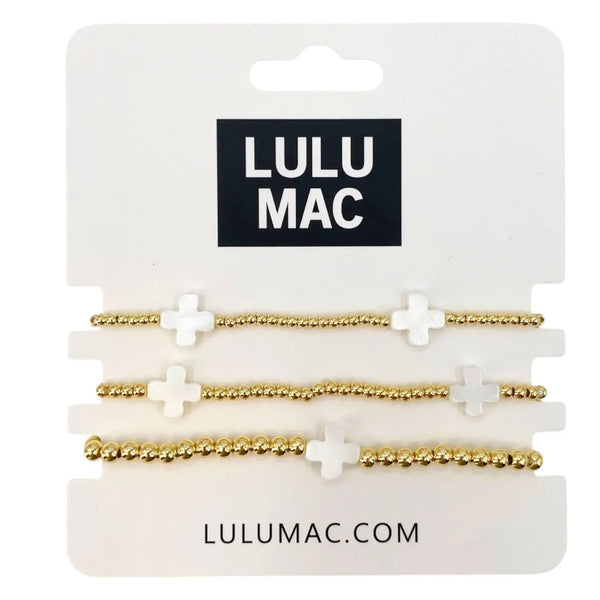 Lulu Mac Cross Bracelet Set