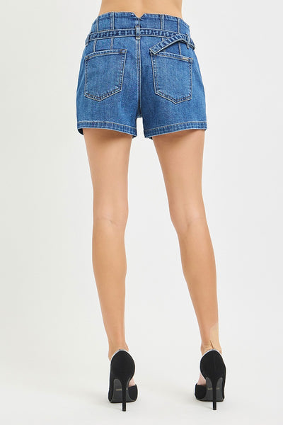 Risen Slouchy Shorts With Belt