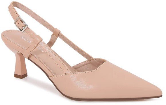 Berness Joanna Closed Toe Slingback Heel