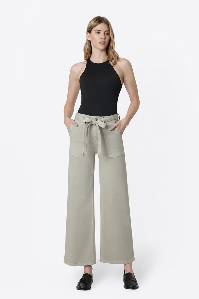 Vervet Super HR Self Tie Belt Wide Jeans
