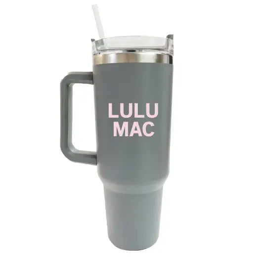 Lulu Mac Morgan Logo Tumbler