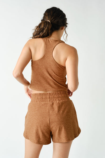 Courtside Active Crop Tank Top