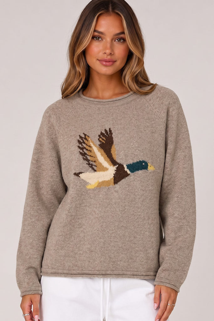 Mallard In Flight Crew Neck Sweater