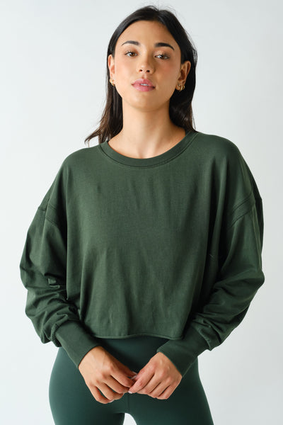 Open Back Long Sleeve Tee