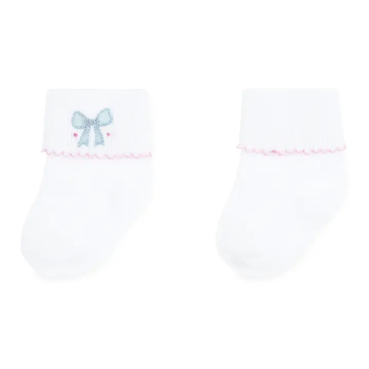 Evelyn's Hand Embroidered Socks