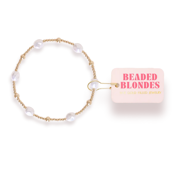Maggie Bracelet in Gold-6.75in.