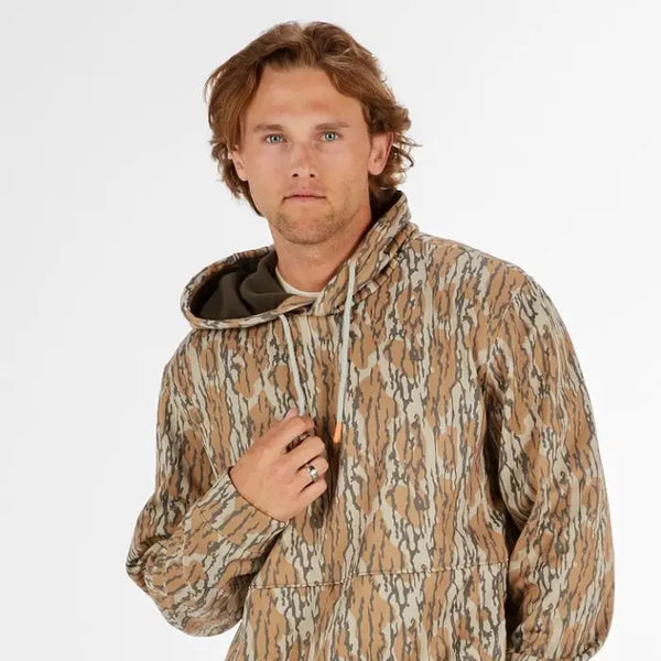 Men's Tree Camo Hooded Pullover