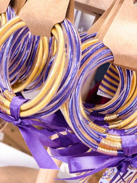 Jelly Tube Glitter Bracelet Set (5)