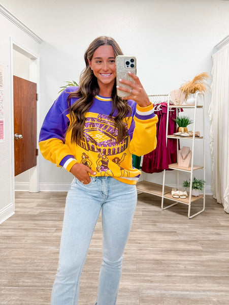 Women's Gameday Stadium Sequin Sweatshirt