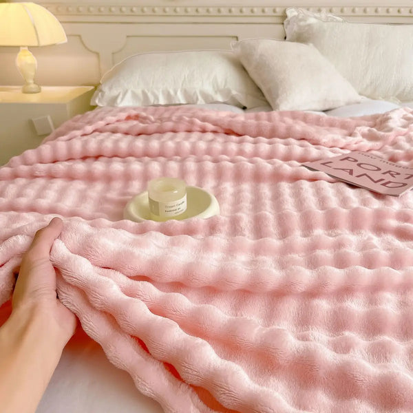 Double-Sided Flannel Fleece Blanket