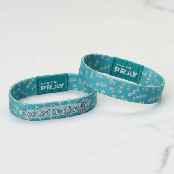 Tap To Pray Rooted in Christ Wristband