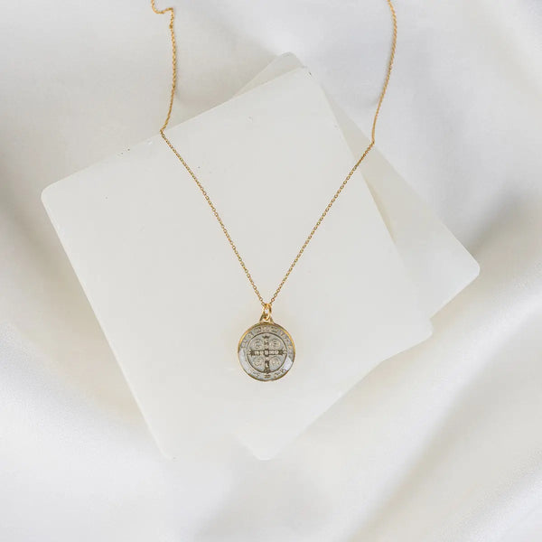 Jubilee Medal of St. Benedict Necklace