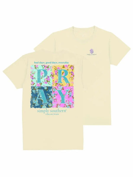 Simply Southern Kids Quilted Pray Tee