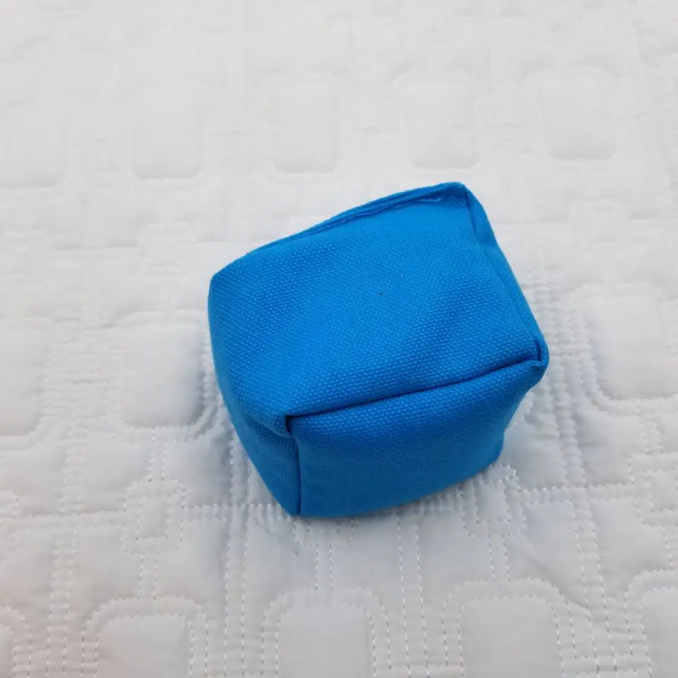 Handmade Canvas Square Sack Ball Kick Toy