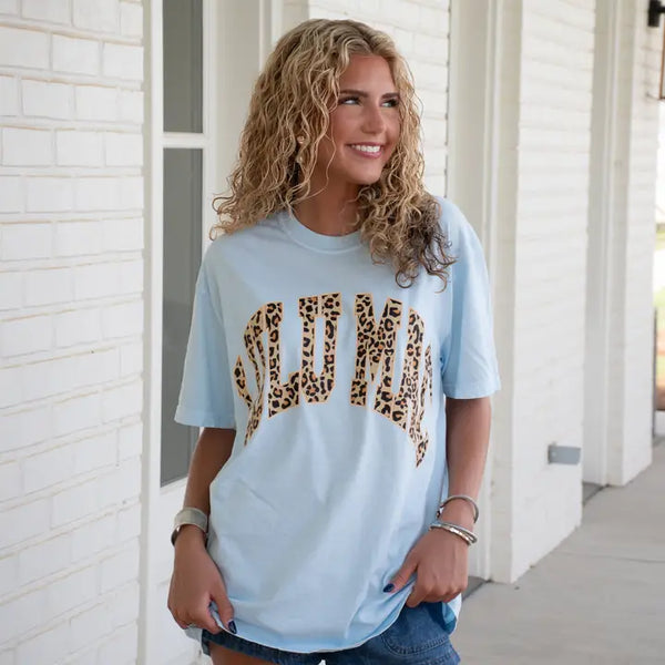 Lulu Mac Leopard Print Tee