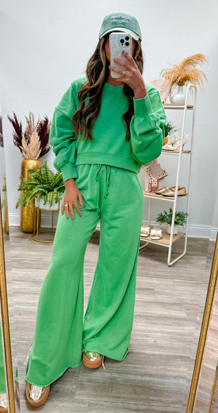 Wide Leg Oversized Sweatpants