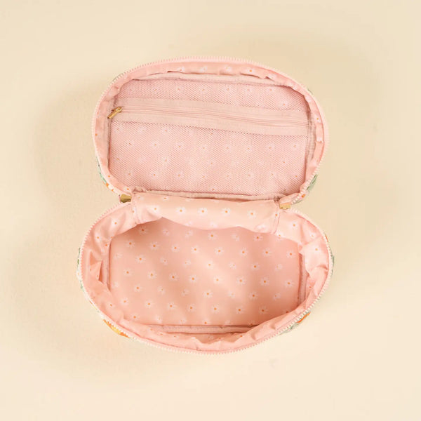 Glam & Go Quilted Cosmetic Bag