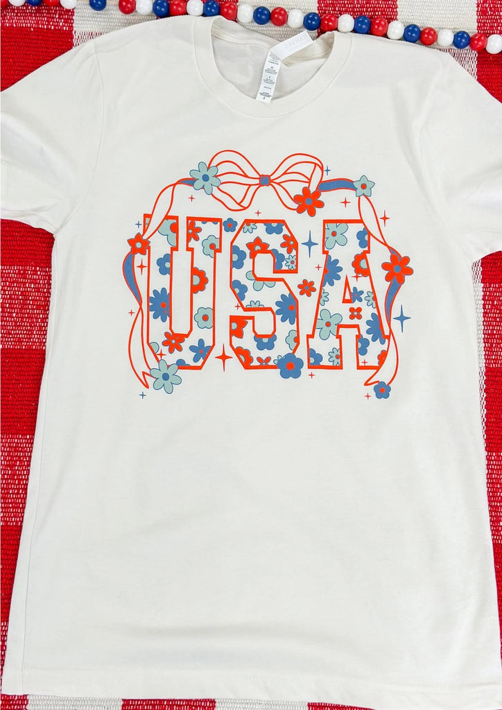 USA Bow Tee