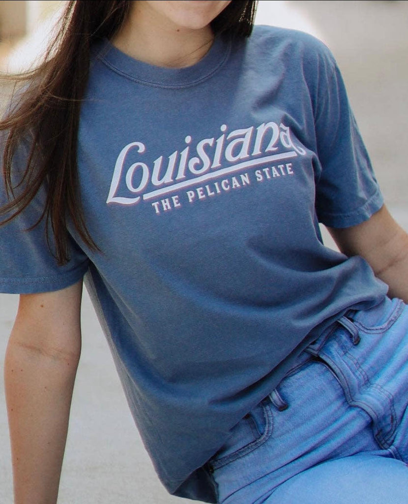 Louisiana Pelican State Tee