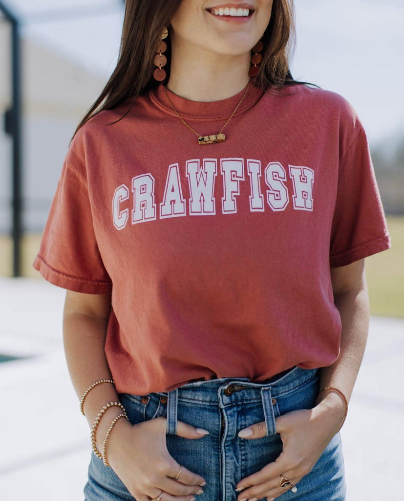 Crawfish Block Tee