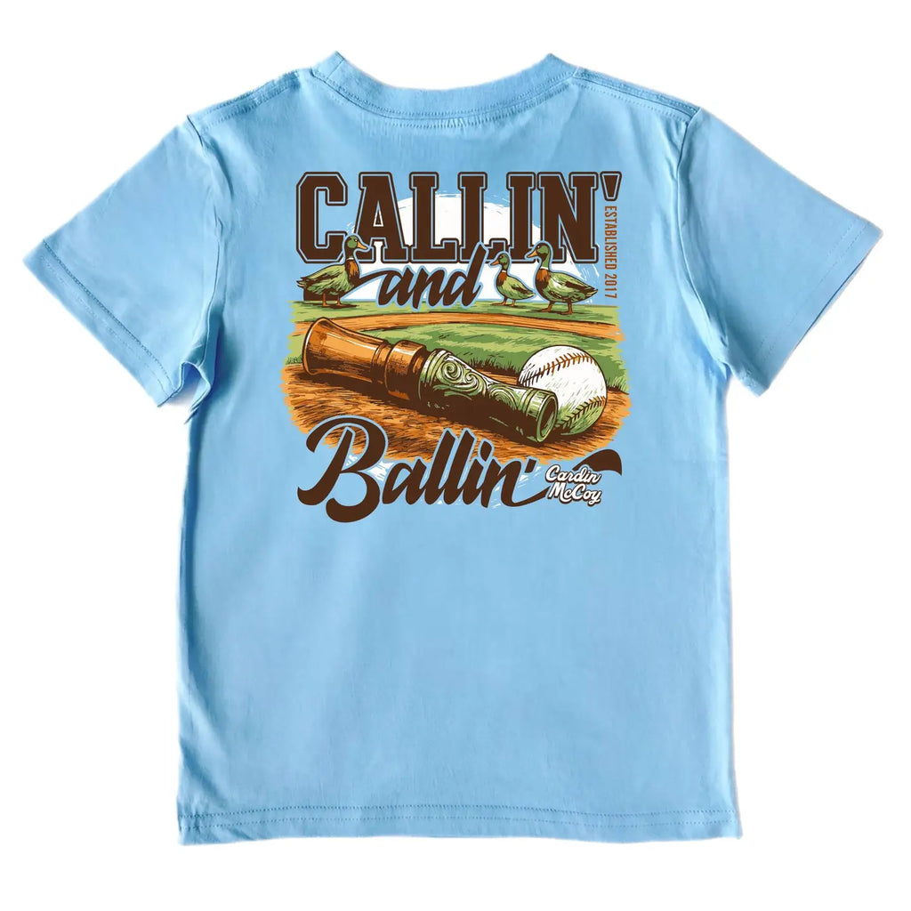 Kids' Callin & Ballin Short Sleeve Tee
