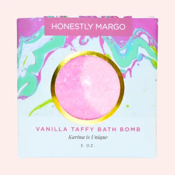 Vanilla Taffy Karina Bath Bomb