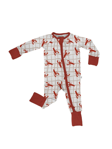 Infants Zip Up Pajamas