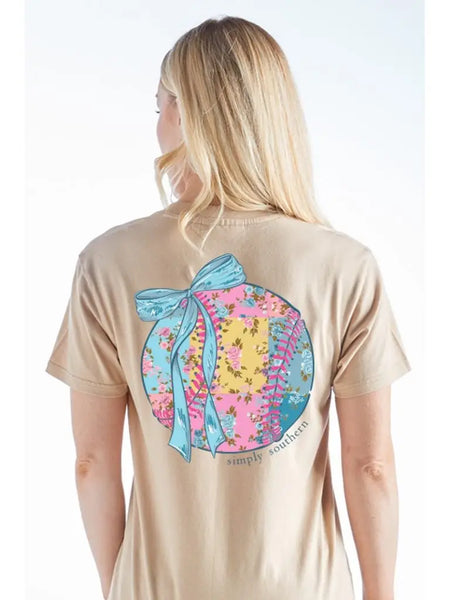 Simply Southern Patch Ball Tee