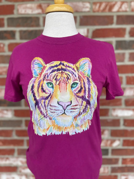 Watercolor Tigers Tee