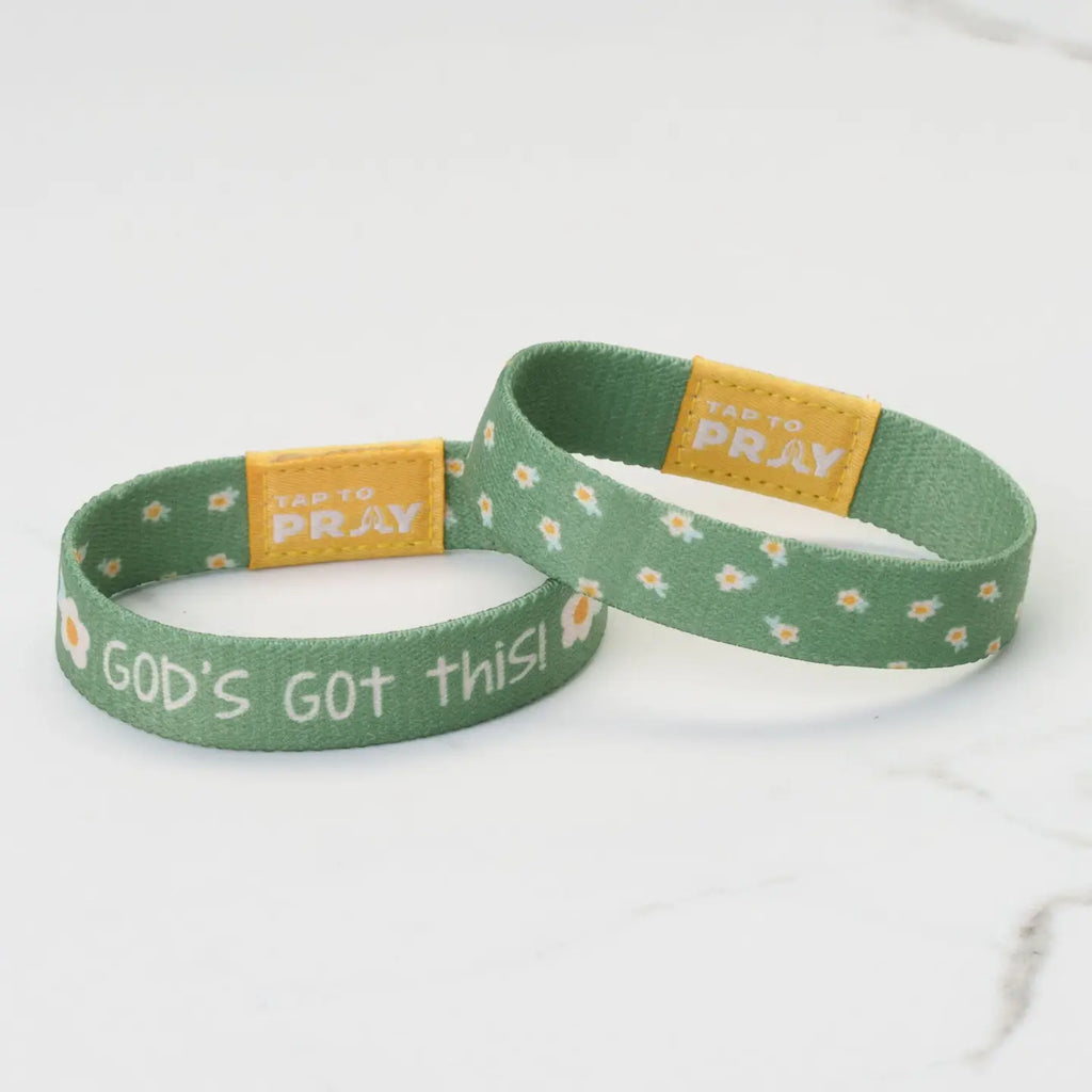 Tap To Pray God's Got This Wristband